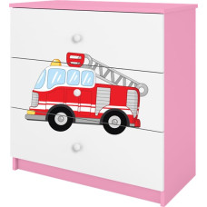 Kocot Kids Chest of drawers babydreams pink fire brigade