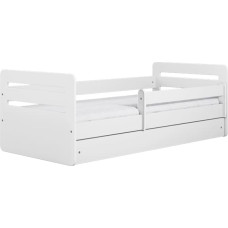 Kocot Kids Bed tomi white with drawer with mattress 140/80