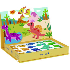 Tooky Toy Układanka Magnetyczna Dinozaury Puzzle