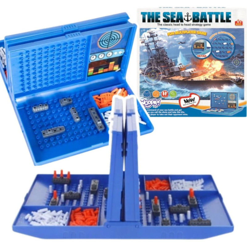 Woopie Gra Planszowa Statki Wielka Bitwa Morska 6+