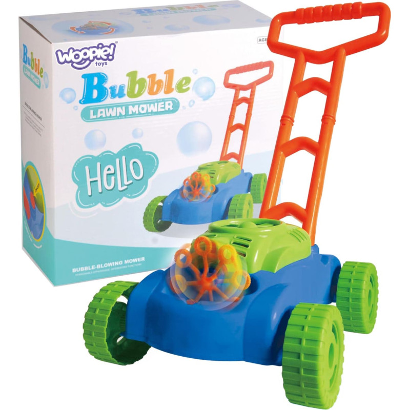 Woopie Kosiarka Bańki Mydlane Dźwięki Płyn