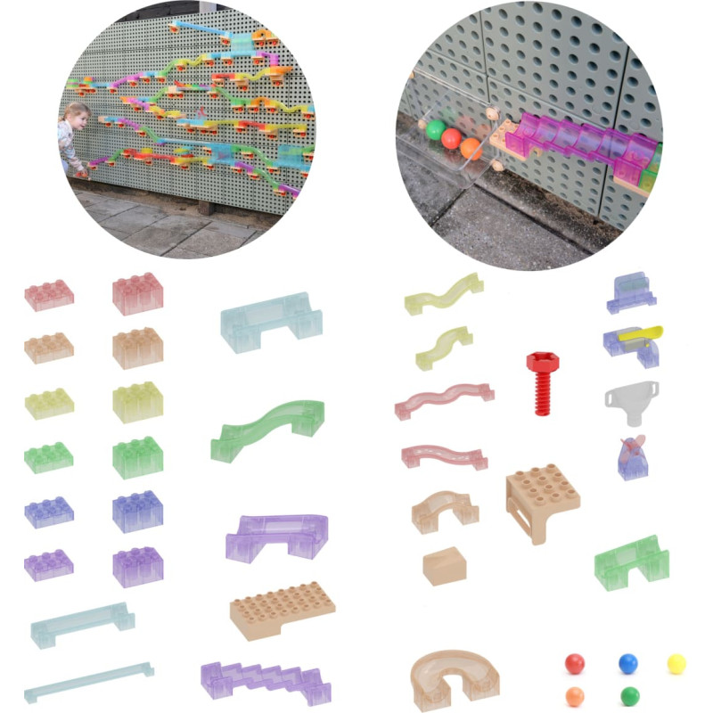 Masterkidz Zestaw Konstrukcyjny Tor dla Piłek Tablica STEM 209elementów