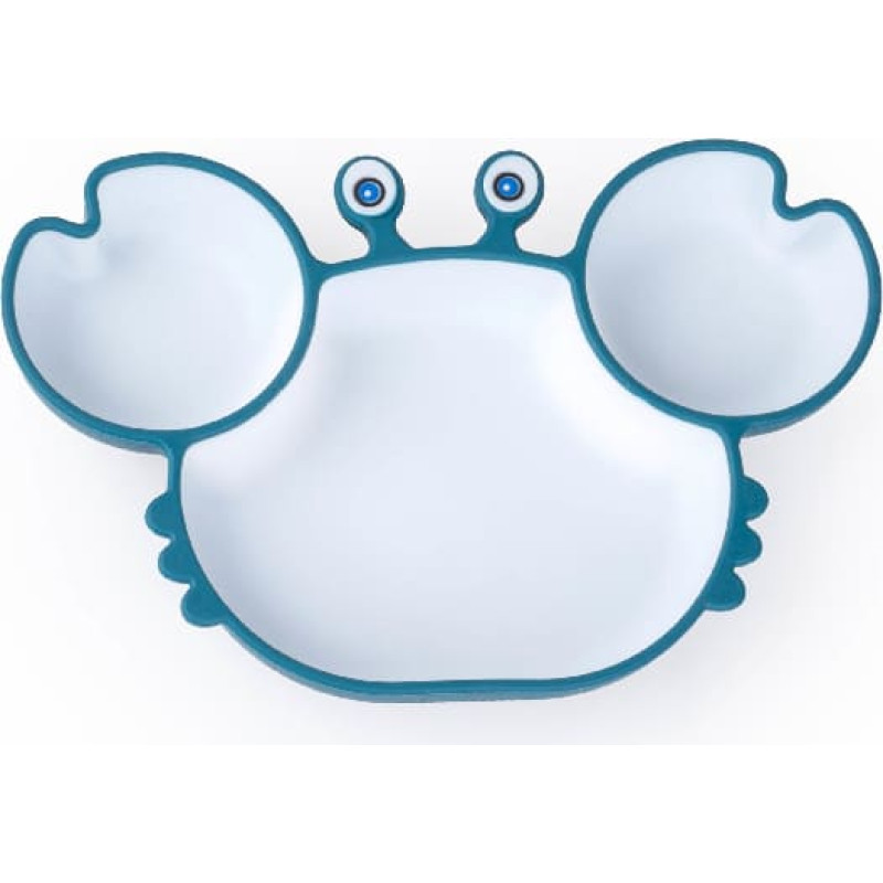 Dumel GILIGUMS GG Talerz krab premium turkusowo-biały