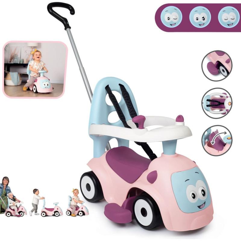 Smoby Jeździk Maestro 3w1 Różowy