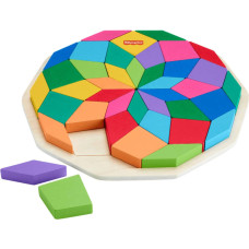 Fisher-Price puidust Mandala pusle