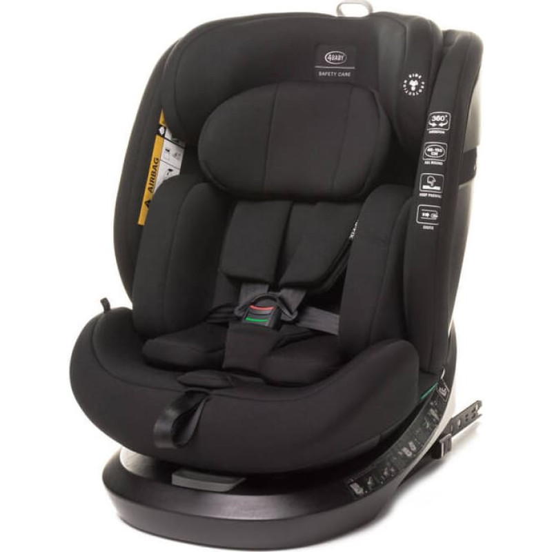 4Baby 4 BABY Fotelik ROTO-FIX 40-150cm Black I-Size