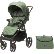 Minikid Baby Stroller - STINGER PRO - OLIVE + MAMA BAG