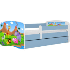 Kocot Kids Bed babydreams blue safari without drawer with mattress 160/80