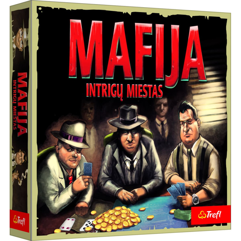 Trefl Žaidimas „Mafija: intrigų miestas“, LT