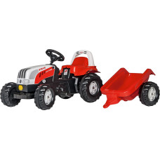 Rolly Toys rollyKid Steyr 6165 CVT  Traktor na Pedały z Przyczepą Steyr