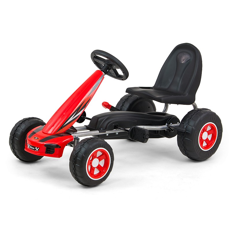 MILLY MALLY VIPER Pedal Go-kart RED