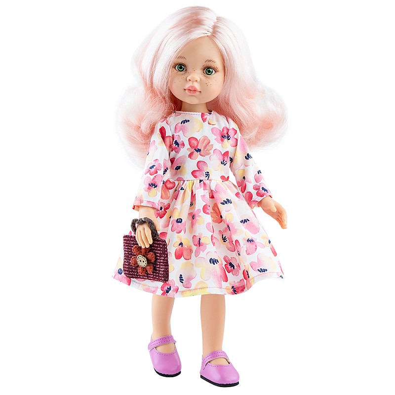 PAOLA REINA DOLL AMIGAS ROSA 32cm 04468