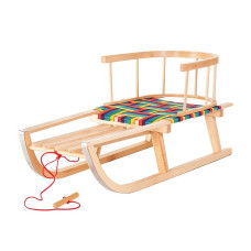 DRABIK Koka ragavas ar atzveltni, auduma sēdekli un striķīti 90x35x20cm 

Translation: Wooden ladder with platform, fabric seat and handle 90x35x20cm