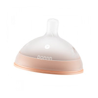 BORRN  Silicone Teat (2K Structure) (Orange color) Variable flow, Breast-like, Anti-colic SALE
