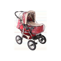 Womar Raincover for a walking stroller with reversible handle