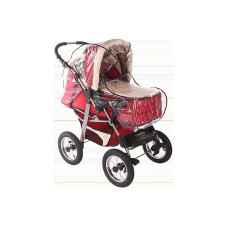 Womar Raincover for a walking stroller with reversible handle