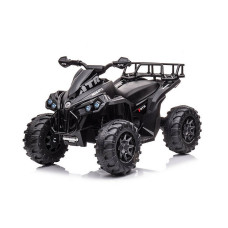 TO-MA vaikiškas keturratis GTS 1199 - QUAD, 12V/7Ah, R/C (EVA ratai), juodas