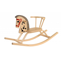 TROJA Children's wooden rocking horse CLASSIC
