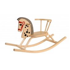 TROJA Children's wooden rocking horse CLASSIC