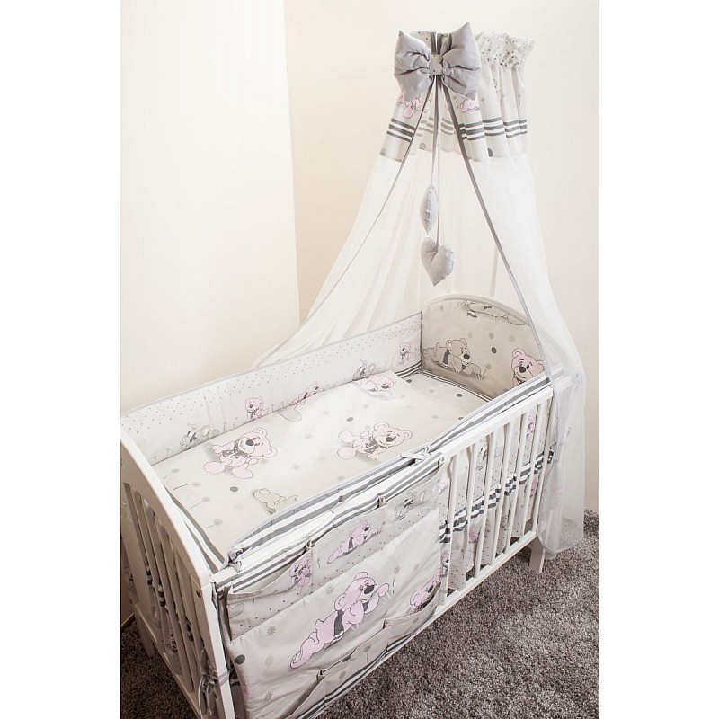 ANKRAS DREAMER bed linen 5 parts 135x100sm - 180cm - gray