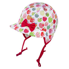 TUTU Hat 36-38 size, 3-004522 077 red-ecru