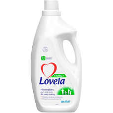 Lovela FAMILY šķidrais veļas pulveris baltām drēbēm, 1.85L