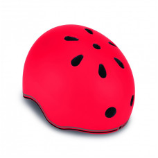 Globber Helm Go Up Lights, XXS/XS (45–51 cm), rot, 506-102