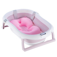 TO-MA Sulankstoma vonia vaikams BATH&CARE, rožinė