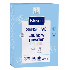 MAYERI Sensitive Color Veļas pulveris 400g. P857 IZPĀRDOŠANA