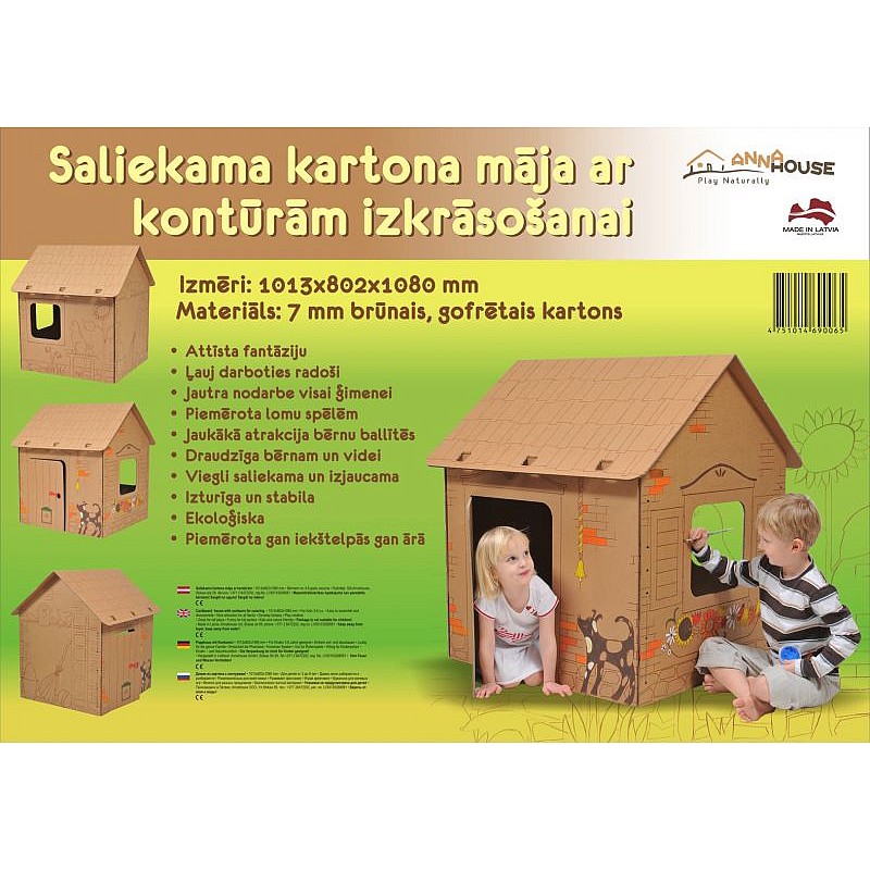 ANNAHOUSE contours dwelling house 1005x915x1065mm 