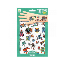 DJECO Set of Tattoos - Heroes vs villains DJ09614