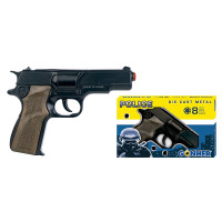 GONHER policijos žaislinis pistoletas (8 šūviai), modelis 125/6