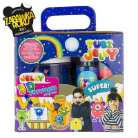 Tubi Jelly set with 6 colours and small aquarium - Monsters