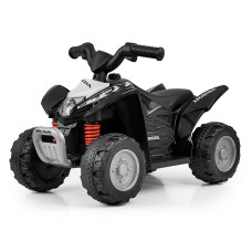 MILLY MALLY Quad HONDA ATV vaikiškas keturratis 6V 4,5Ah, juodas 5471