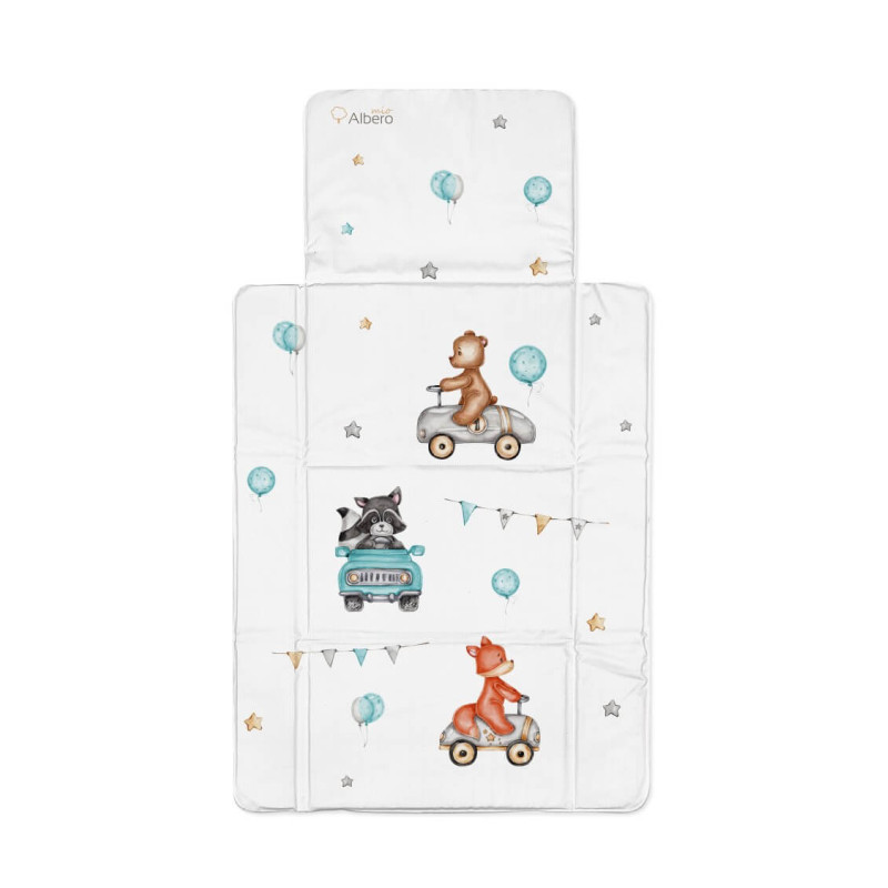 Albero Mio kelioninis vystymo kilimėlis 416 Autka