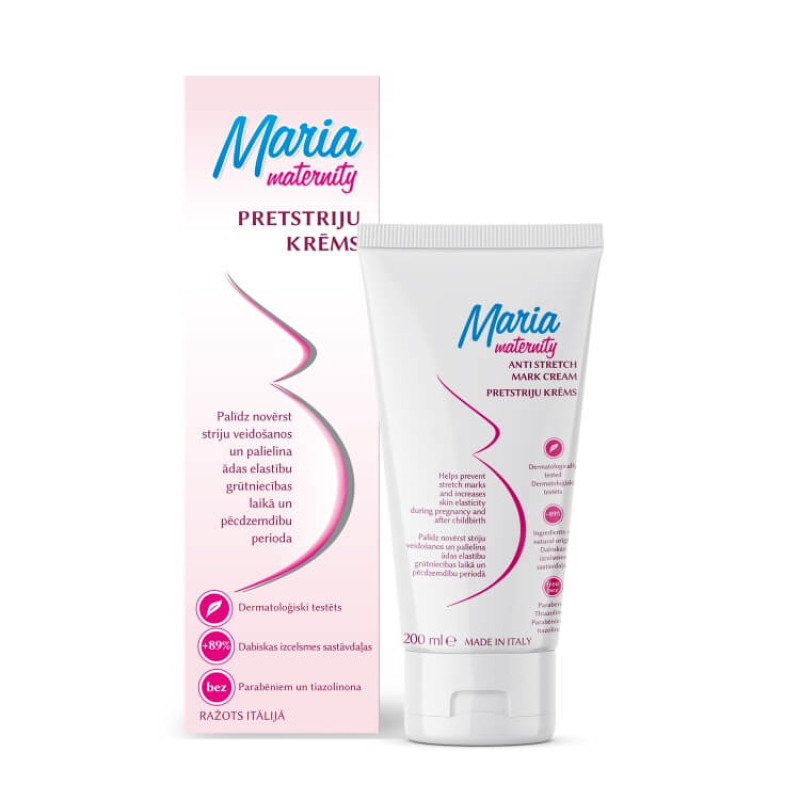 Maria Maternity 200 ml kremas nuo strijų