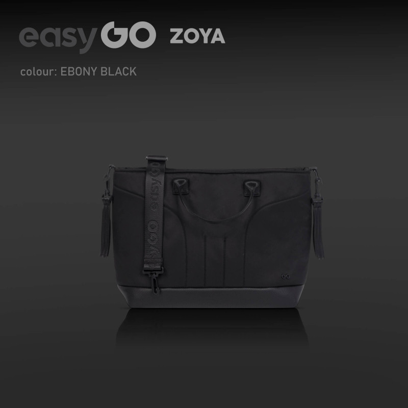 Euro-Cart EASY GO Vežimėlio krepšys HERO ZOYA EBONY BLACK