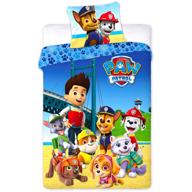 FARO patalynės komplektas PAW PATROL P-192 160X200+1X70X80 medvilnė