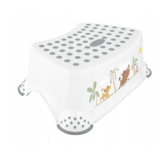 Keeeper TOMEK LION KING  laiptelis su neslystančia funkcija, baltas