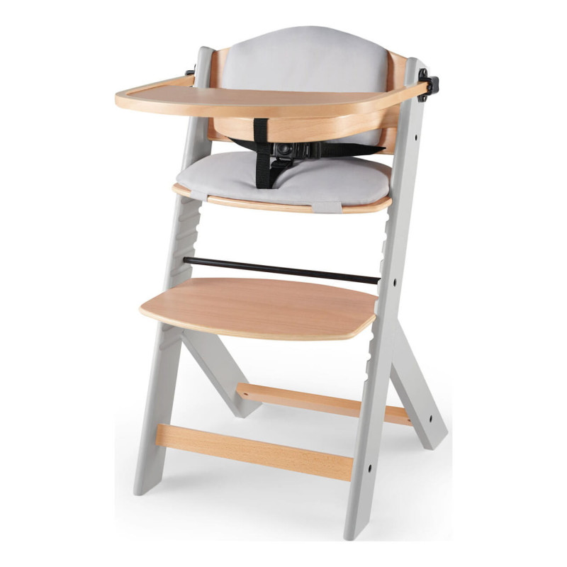Kinderkraft maitinimo kėdutė ENOCK, pilka + pagalvėlė