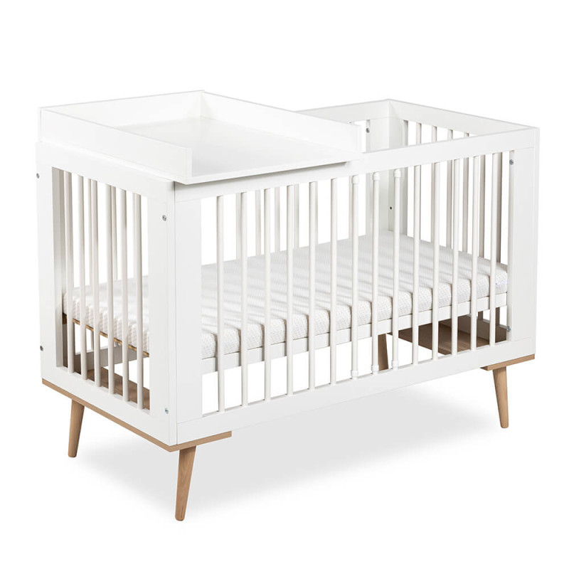 Klupś vystymo lenta lovytei 120×60 cm, balta