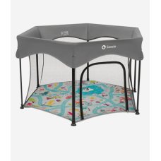 Lionelo maniežas Roel Plus Grey Multicolor