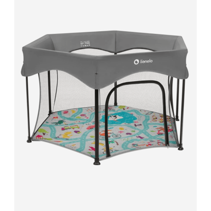 Lionelo maniežas Roel Plus Grey Multicolor