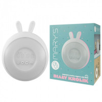 Mary's Žadintuvas/Naktinė lempa LED RGB White RABBIT 151 x 101 x 182mm
