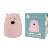 Mary's Lempa LED LITTLE BEAR Pink RGB+WW /NB 3 x AAA 1.5V battery (not included)