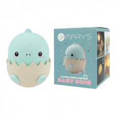 Mary's Naktinė lempa LED BABY DINO 3000K+4000K+RGB Blue 109 x 93 x 125mm