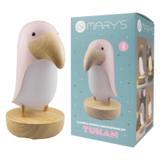 Mary's TUKAN Pink WW + BLUETOOTH Garsiakalbis