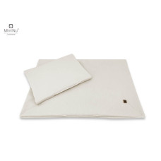 Miminu Kieczmerski – patalynės komplektas C-2, 100 × 135 + 40 × 60 cm, MIMINU SOFT kolekcija, smėlio spalvos