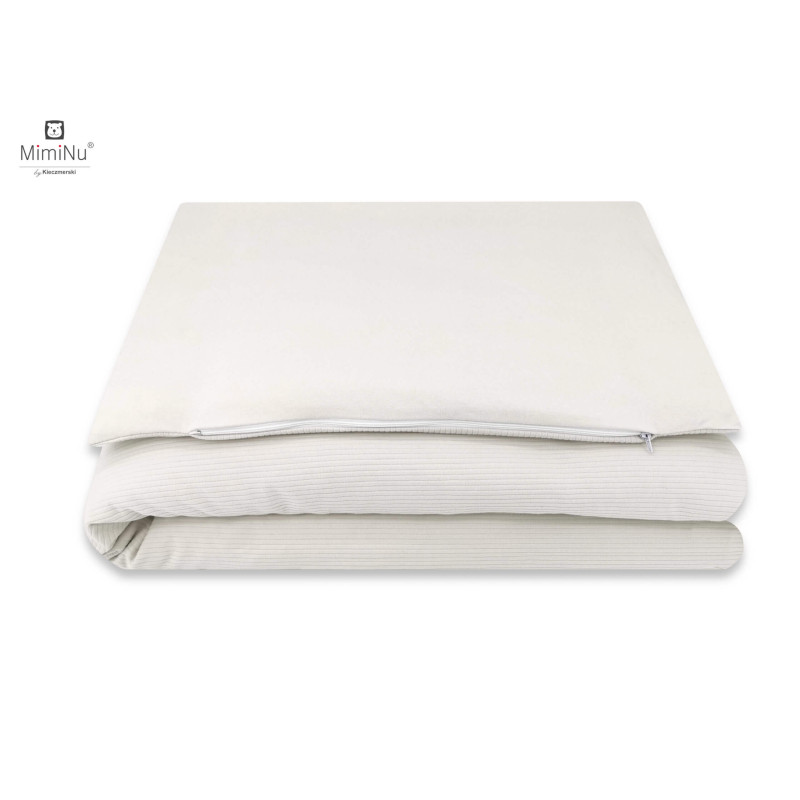 Miminu KIECZMERSKI patalynės komplektas C-2 100x135+40x60 cm MIMINU SOFT śmetanka