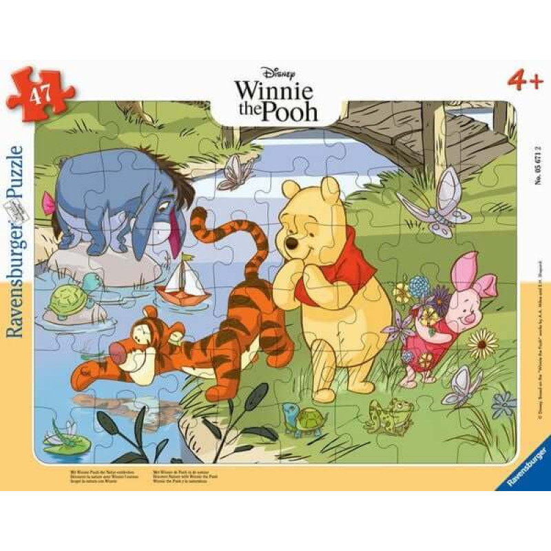 Ravensburger Frame Puzzle Winnie the Pooh 48pc. 4+ R 05671